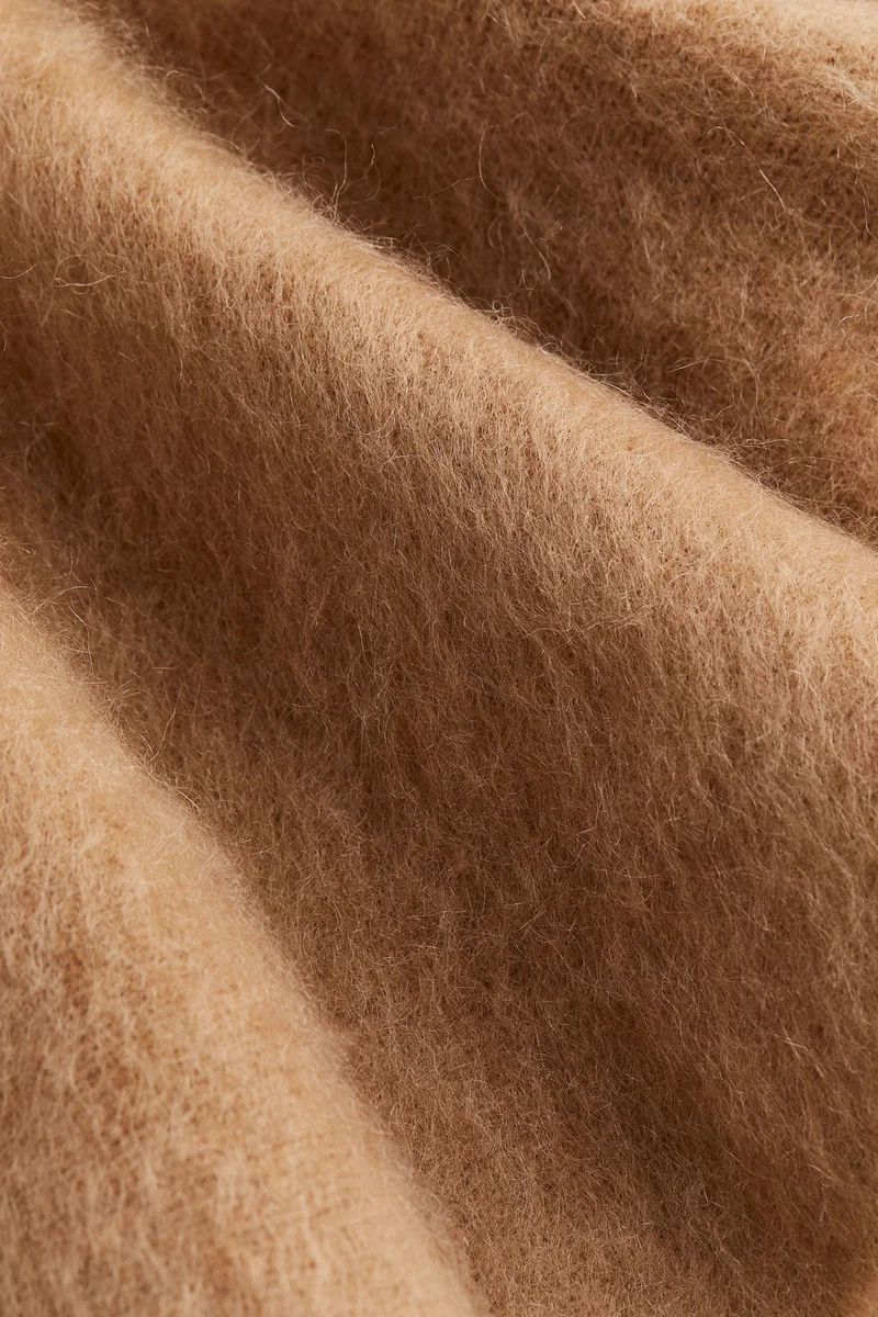 H&M Flared mohair-blend skirt